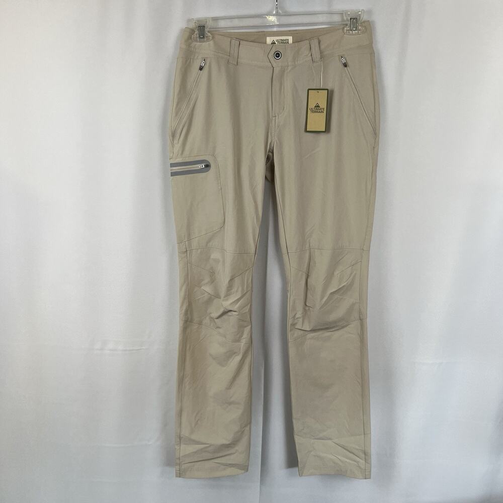 Ultimate Terrain Trailhead Women’s Hiking Pants Size 4 Feather Gray NWT $49.99